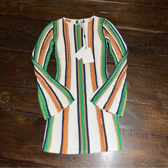 Revolve Significant Other May Long Sleeve Mini Dress Kaleidoscope $275 Sz 2 NWT - Picture 4 of 14